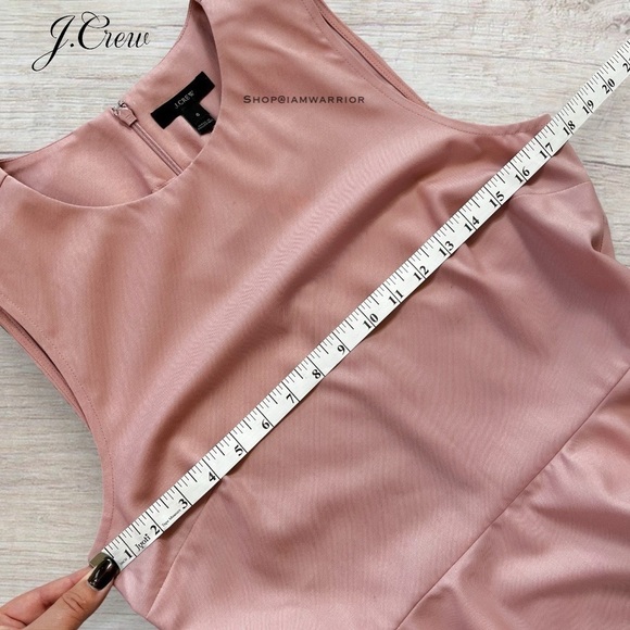 J.Crew NWT rose pink peplum top in super 120s fine wool *shop@iamwarrior - Picture 5 of 9